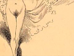 Tempting erotic comic world dive