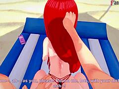 Parasoul in bikini gets fucked in Skullgirls fantasy scene