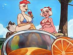 my pig princess hentai game teaches sex with tits