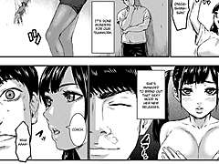 Academy for huge breasts dives into wild hentai action