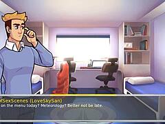 Provocative 3D teacher seduces in anime