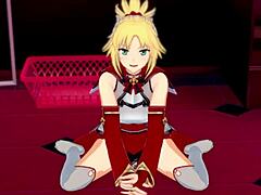 mordred pendragon jerks you off to finish inside