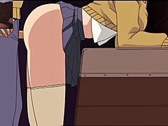 Unforgettable Threesome Shakes Raw Hentai Worlds with Power