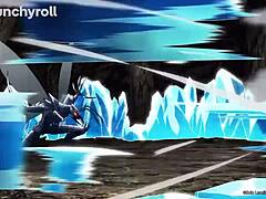 Hentai Anime with Big Tits Display