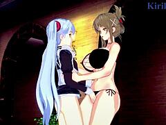 3d lesbian hentai sparks untamed magic