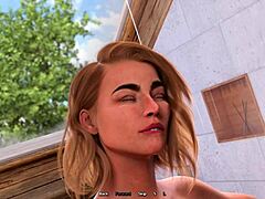 Busty first hard fuck