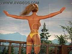 Blonde’s Outdoor Hentai Dream