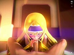 Anime Babe in Raw Intense Lust