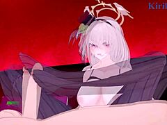 Sakurako and Hoshino's Epic Nighttime Clash.