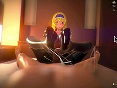 Anime Babe in Raw Intense Lust