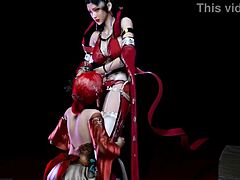 3D Threesome's Bold Princess Hero