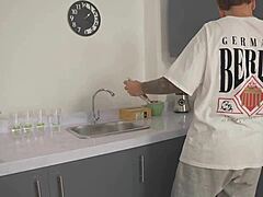 Boss Gets Steamy Office Attention