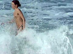 Curvy Beauties’ Bold Beach Moves