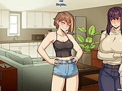 Amy Shows Chloe's Raw Bedroom Move