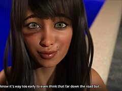 curvy milf in 3d poolside fantasy
