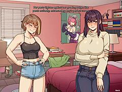 Amy Shows Chloe's Raw Bedroom Move