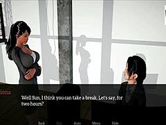 My office fling with a beauty