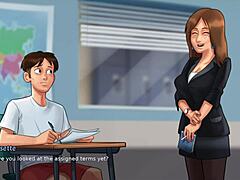 Busty Stepmoms in 3D Clash