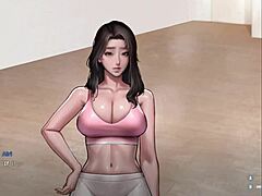 anime babes in sultry bedroom play