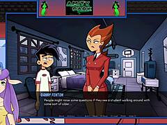 Danny Phantom’s Steamy Spectra Encounter