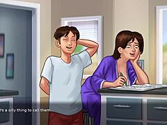 Busty Stepmoms in 3D Clash