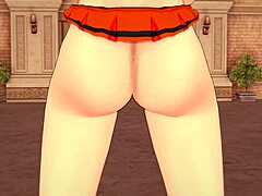 Super alluring Momo Yaoyorozu in hardcore 3D hentai