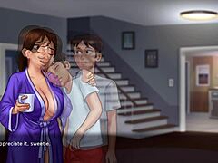 Busty Stepmoms in 3D Clash