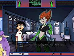Danny Phantom’s Steamy Spectra Encounter