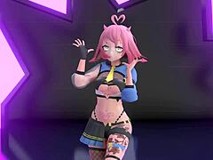 3D Anime Idol’s Hot Tease