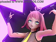 3D Anime Idol’s Hot Tease