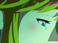 Blonde Hentai Babe Sucks And Creampies In 3D