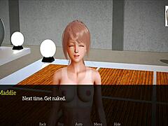 Teen anime bent over in doggystyle clip