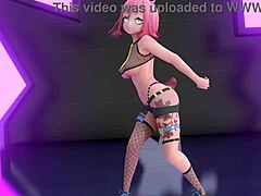 3D Anime Idol’s Hot Tease