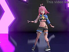 3D Anime Idol’s Hot Tease