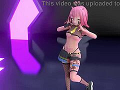 3D Anime Idol’s Hot Tease