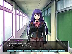 Shion's Brutal Hentai Game With Bare Tits Exposed