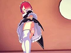 loving ram rides in romantic hentai scene