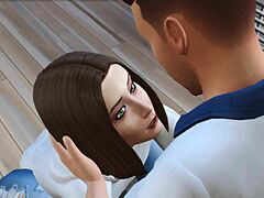 Simxstory new house episode 1 doggystyle action