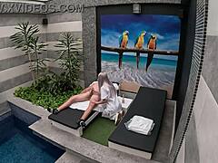 daring surprise from hotel maid