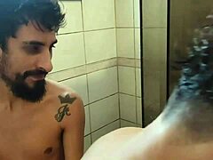 Gay action with hot oral