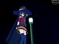 Megumin’s Magic Trick with Your Hard Dick