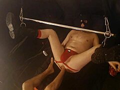 German stud drives wild foot fuck frenzy