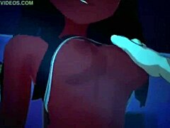 meru succubus teasing in part 1 animation