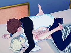 Ever seen Saber and Rin in wild hentai action?