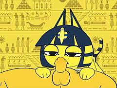 Ankha Shines in Animated Moments