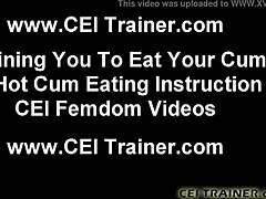 i’ll make you taste cum with me cei