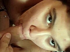 European Redhead Rebels During Deep Throat in Homemade Clip