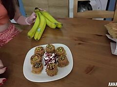 Annafirepussy's Squirt Tests Banana-Flavored Pussy
