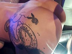 Big tits bouncing during a hot homemade cumshot scene