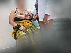 Doctor using patient in clinic for sexual experience
